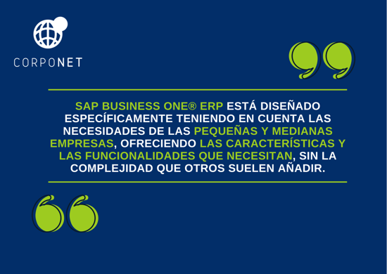 SAP Business One® ERP, el sistema ideal para PyMEs_quotedest